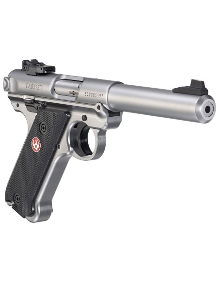 Pistola RUGER Mark IV Target 5.5" Inox. - 22 LR