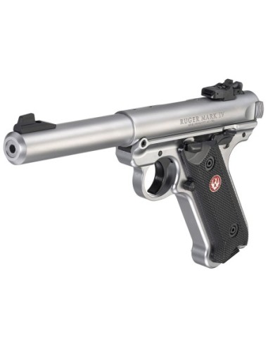 Pistola RUGER Mark IV Target 5.5" Inox. - 22 LR