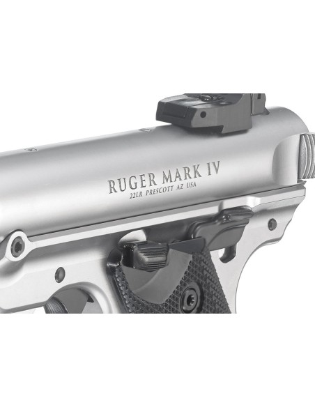 Pistola RUGER Mark IV Target 5.5" Inox. - 22 LR