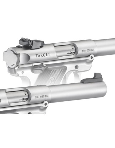 Pistola RUGER Mark IV Target 5.5" Inox. - 22 LR