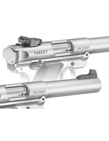 Pistola RUGER Mark IV Target 5.5" Inox. - 22 LR