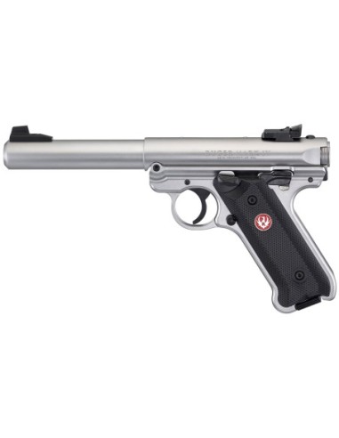 Pistola RUGER Mark IV Target 5.5" Inox. - 22 LR