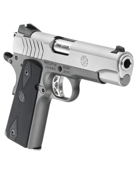 Pistola RUGER SR1911 Lightweight Commander - 9mm Pb.