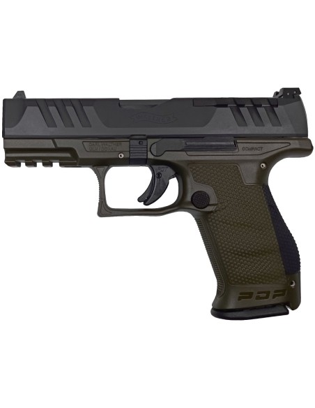 Pistola Walther PDP Compact 4" OR verde oliva - 9mm Pb.