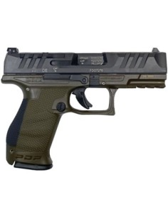 Pistola Walther PDP Compact 4" OR verde oliva - 9mm Pb. 2