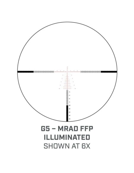 Visor BUSHNELL ELITE TACTICAL XRS3 6-36x56 FFP G5i