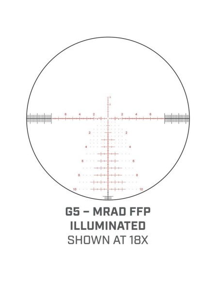 Visor BUSHNELL ELITE TACTICAL XRS3 6-36x56 FFP G5i