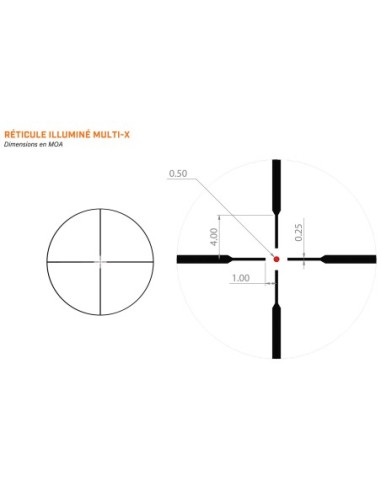 Visor BUSHNELL R5 3-9x40 Side Focus SFP Multi-X ilum.