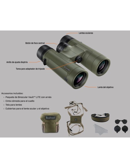 Prismático BUSHNELL R3 - 8x42