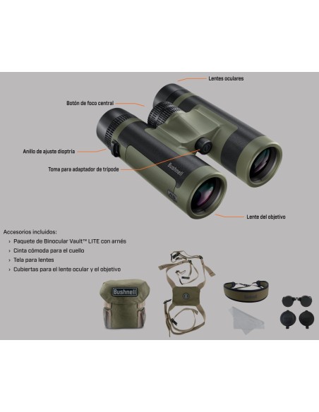 Prismático BUSHNELL R5 - 12x50