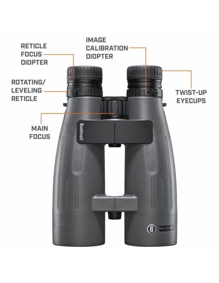 Prismático BUSHNELL Match Pro ED - 15x56