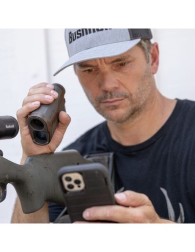 Telémetro BUSHNELL Bone Collector 1800 6x25 - gris/marrón