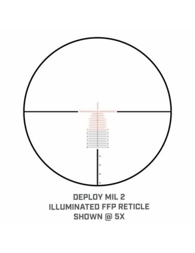 Visor BUSHNELL MATCH PRO ED 5-30x56 Side Focus Deploy MIL 2 FFP ilum.