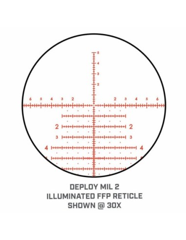Visor BUSHNELL MATCH PRO ED 5-30x56 Side Focus Deploy MIL 2 FFP ilum.