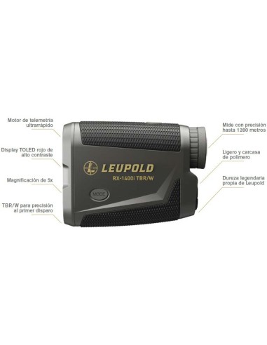 Telémetro LEUPOLD RX-1400i TBR/W Gen2