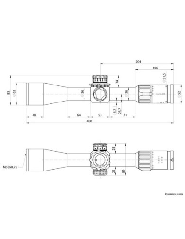Visor KAHLES K540i DLR - 5-40x56 CCW SKMR+ w-Left