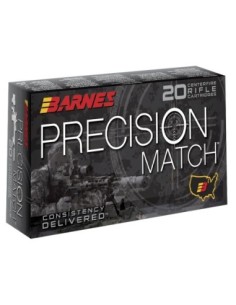 Munición metálica BARNES PRECISION MATCH - 308 Win. - 175 grains