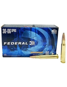 Munición metálica FEDERAL Power-Shok - 30-06 - 180 grains - SP