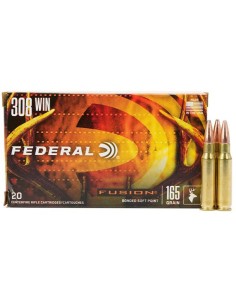 Munición metálica FEDERAL Fusion - 308 Win. - 165 grains