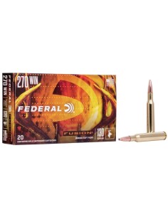 Munición metálica FEDERAL Fusion - 270 Win. - 130 grains