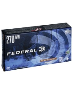 Munición metálica FEDERAL Power-Shok Copper - 270 Win. - 130 grains - HP 2