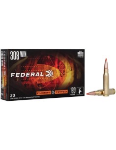 Munición metálica FEDERAL Fusion Tipped - 308 Win. - 180 grains