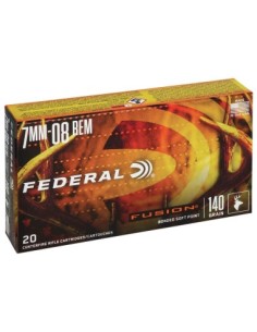 Munición metálica FEDERAL Fusion - 7mm-08 - 140 grains 2