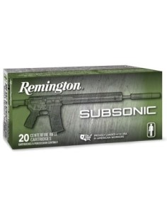 Munición metálica REMINGTON Subsonic - 300 AAC Blk - 220 grains 2