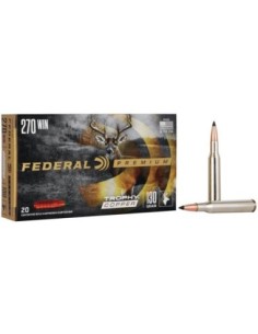 Munición metálica FEDERAL Trophy Copper - 270 Win. - 130 grains