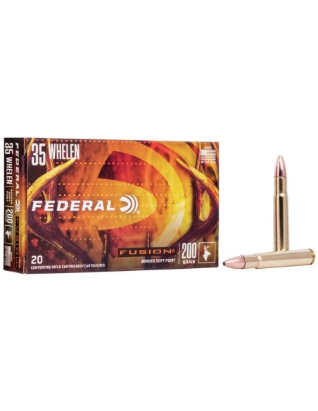 Munición metálica FEDERAL Fusion - 35 Whelen - 200 grains