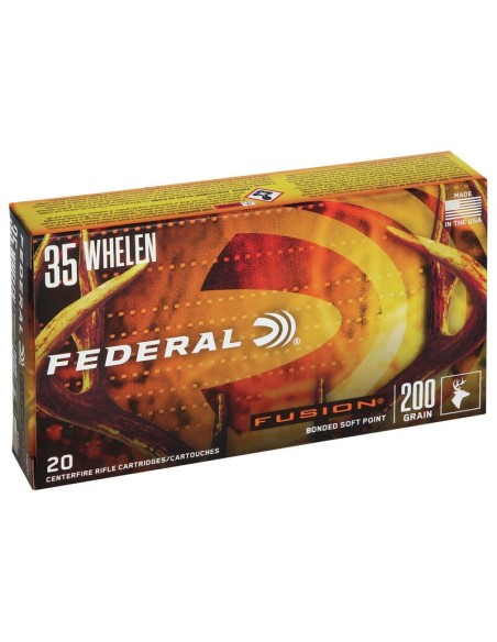 Munición metálica FEDERAL Fusion - 35 Whelen - 200 grains