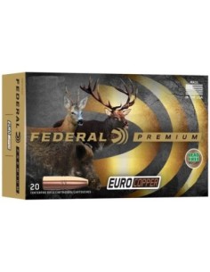 Munición metálica FEDERAL EuroCopper - 6.5 Creedmoor - 120 grains