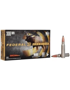 Munición metálica FEDERAL Nosler Partition - 308 Win. - 180 grains