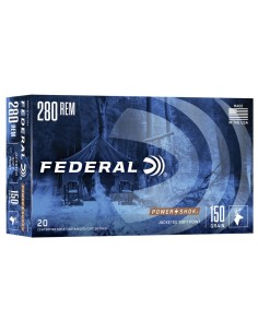 Munición metálica FEDERAL Power-Shok - 280 Rem. - 150 grains - SP