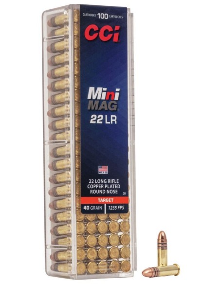 Munición CCI Mini-Mag - .22 LR - 40 grains - CPRN