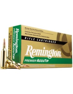 Munición metálica REMINGTON PREMIER ACCUTIP-V - 22-250 - 50 grains