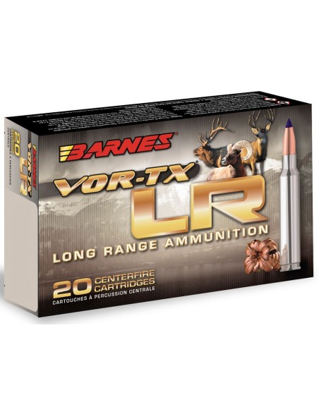 Munición metálica BARNES VOR-TX LR - 270 Win. - 129 grains
