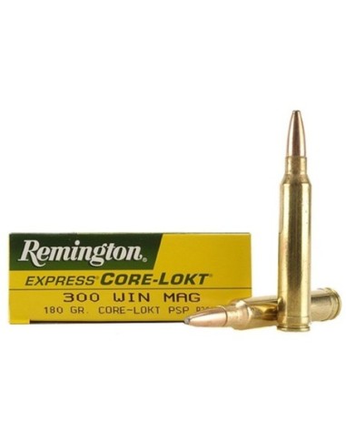 Munición metálica REMINGTON CORE-LOKT - 300 Win. Mag. - 180 grains