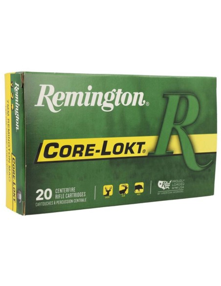 Munición metálica REMINGTON CORE-LOKT - 7mm. Rem. Mag. - 140 grains