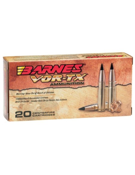 Munición metálica BARNES - VOR-TX TAC-TX - 300 AAC Blk - 120 grains