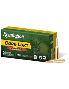 Munición metálica REMINGTON Core-Lokt Copper HP - 270 Win. - 130 grains