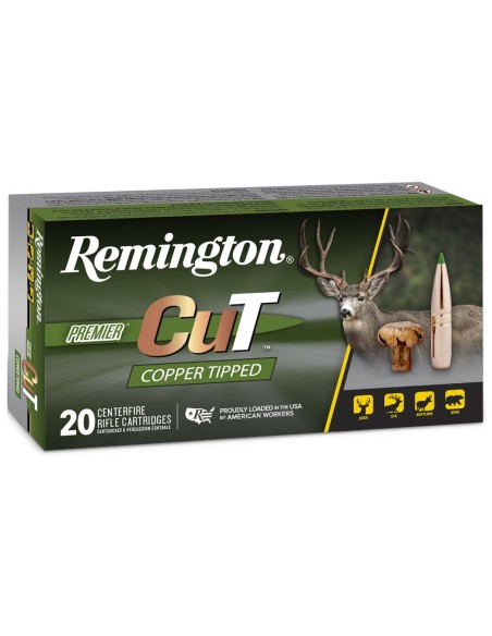 Munición metálica REMINGTON Premier CuT - 270 Win. - 130 grains