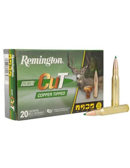Munición metálica REMINGTON Premier CuT - 30-06 - 150 grains