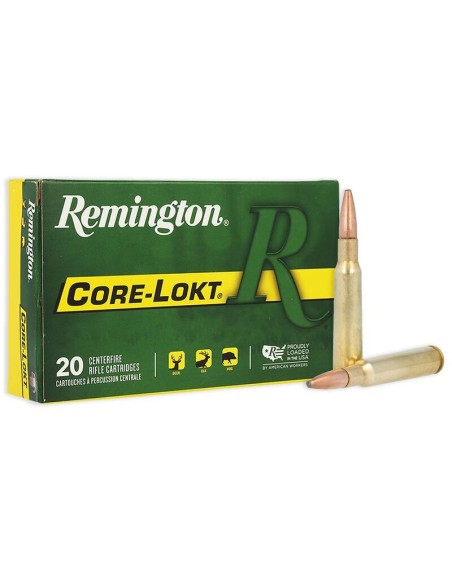 Munición metálica REMINGTON CORE-LOKT - 7x57 Mauser - 140 grains
