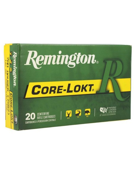 Munición metálica REMINGTON CORE-LOKT - 7x57 Mauser - 140 grains