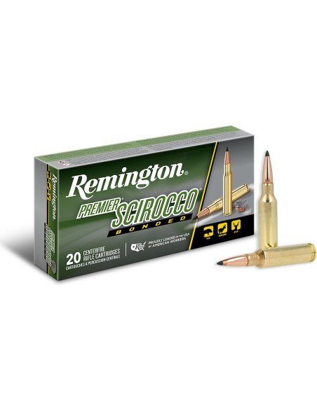 Munición metálica REMINGTON SCIROCCO BONDED - 6.5 Creedmoor - 130 grains