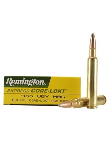 Munición metálica REMINGTON CORE-LOKT - 300 WBY - 180 grains