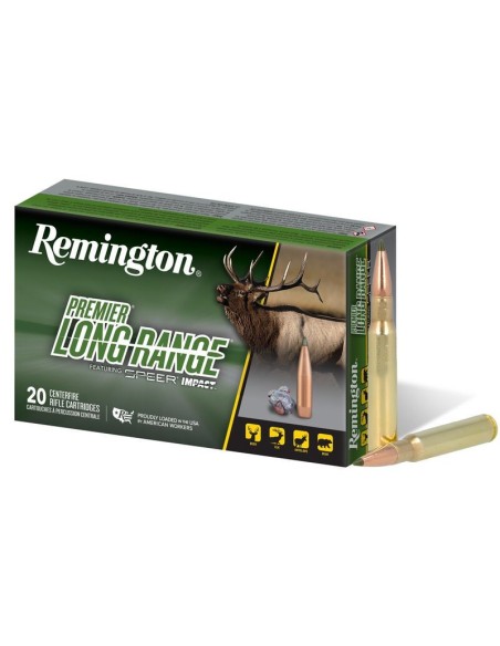 Munición metálica REMINGTON PREMIER LONG RANGE Speer Impact - 7mm. Rem. Mag. - 175 grains