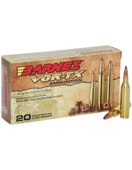 Munición metálica BARNES - VOR-TX TTSX - 338 Win. Mag. - 225 grains