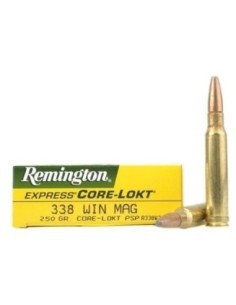 Munición metálica REMINGTON CORE-LOKT - 338 Win. Mag. - 250 grains 2